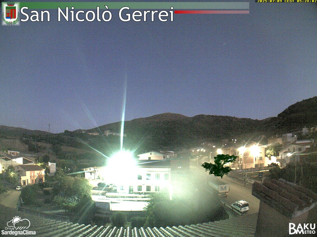 time-lapse frame, San Nicolò webcam