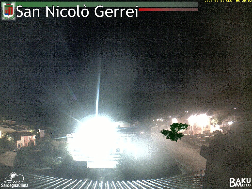 time-lapse frame, San Nicolò webcam