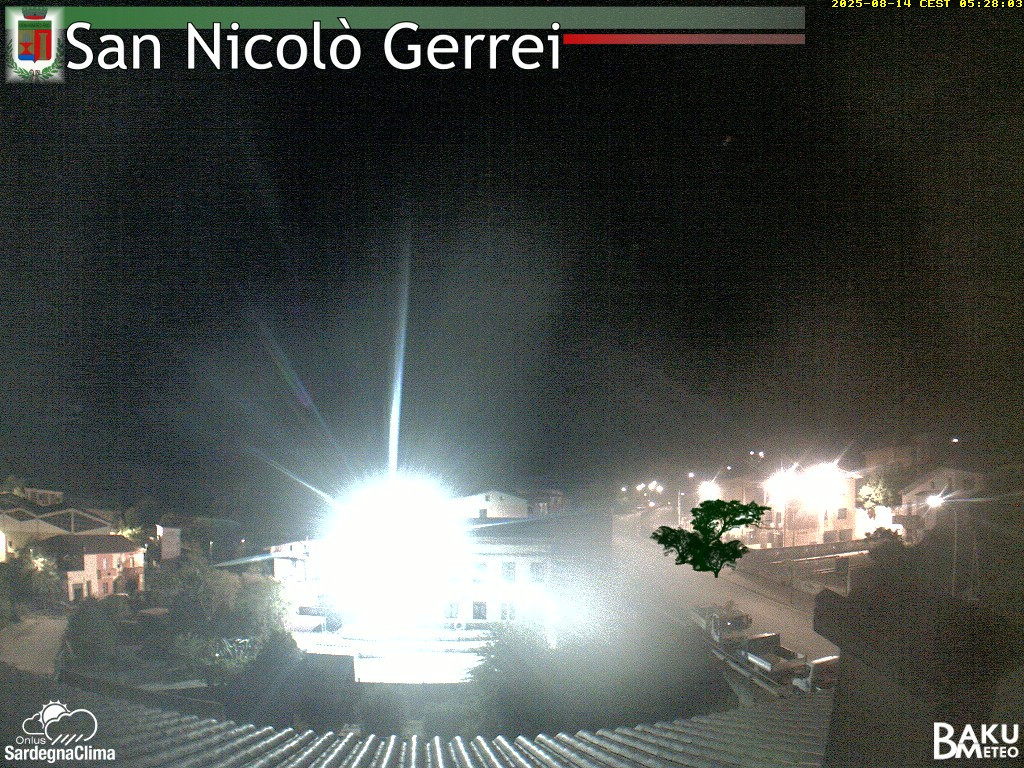 time-lapse frame, San Nicolò webcam