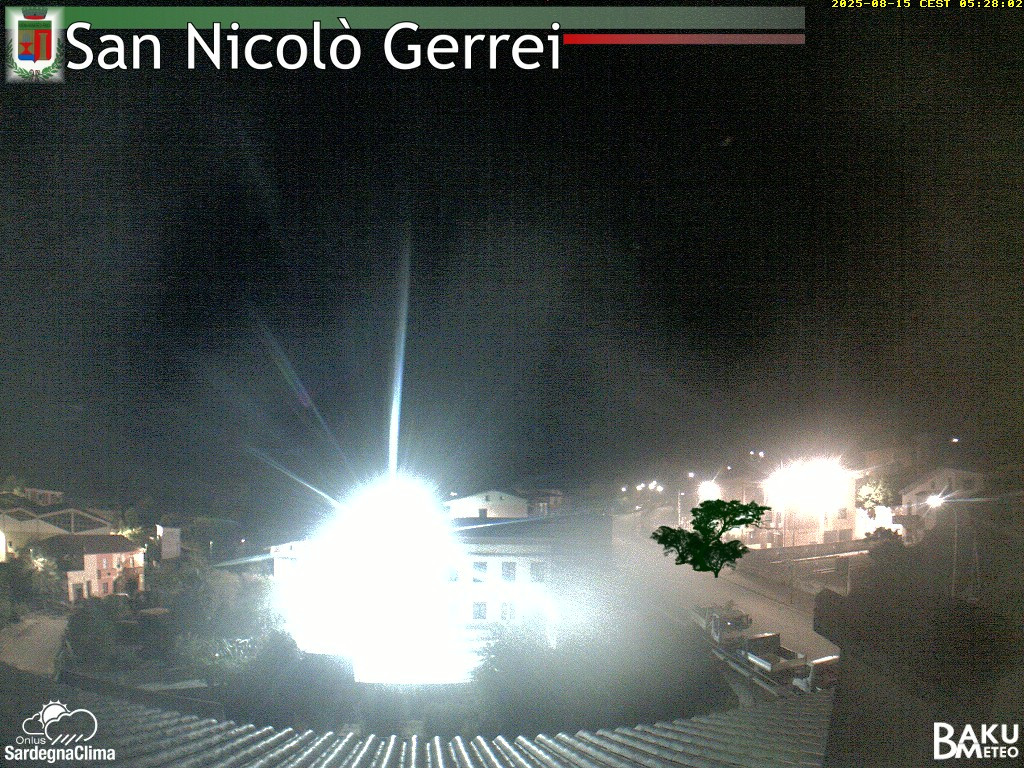 time-lapse frame, San Nicolò webcam