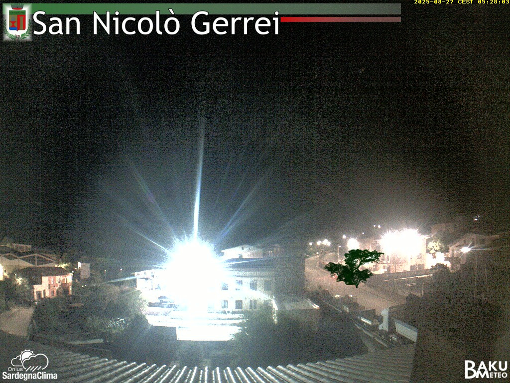 time-lapse frame, San Nicolò webcam