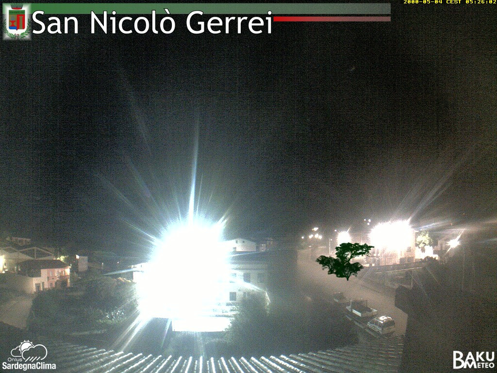 time-lapse frame, San Nicolò webcam