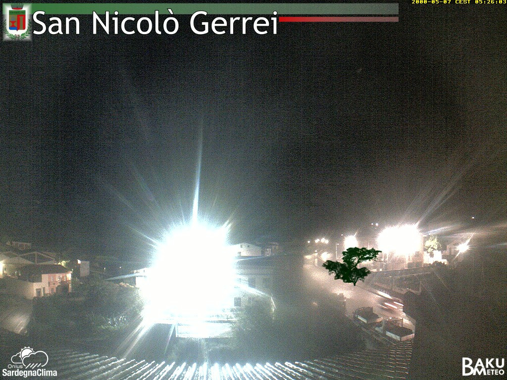 time-lapse frame, San Nicolò webcam