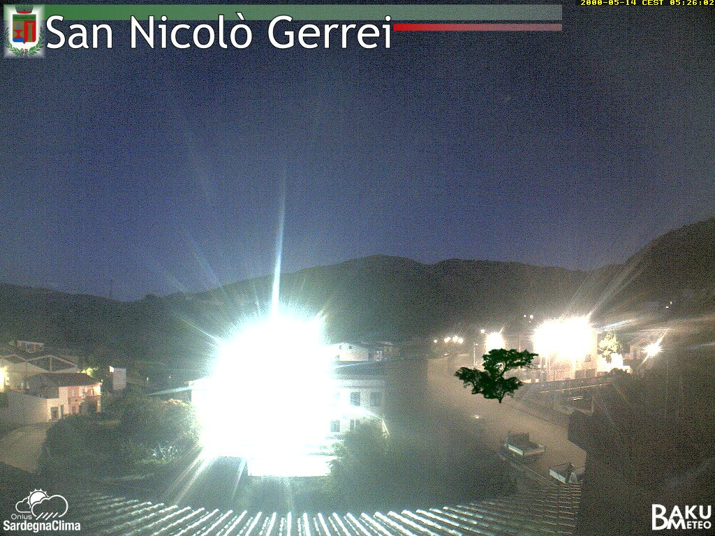 time-lapse frame, San Nicolò webcam