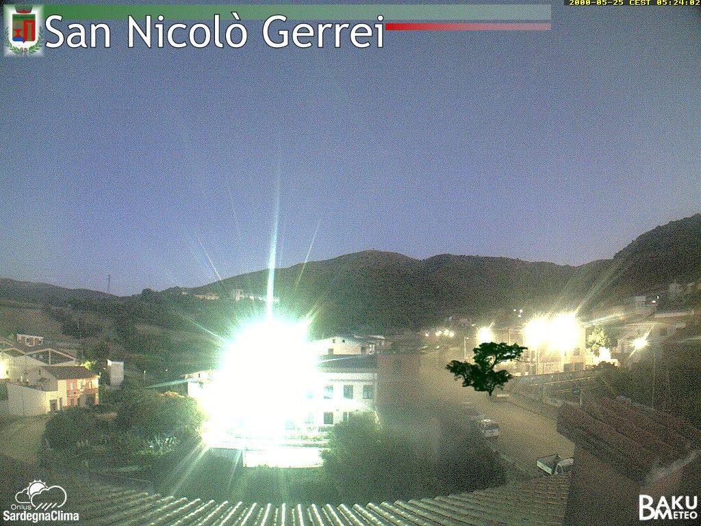 time-lapse frame, San Nicolò webcam