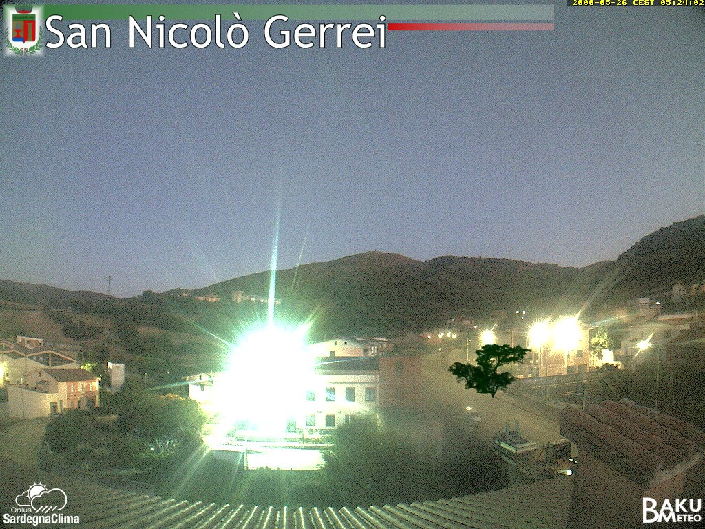 time-lapse frame, San Nicolò webcam