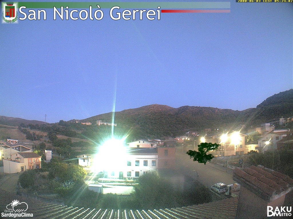 time-lapse frame, San Nicolò webcam