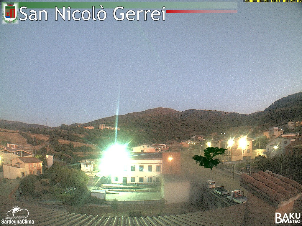 time-lapse frame, San Nicolò webcam