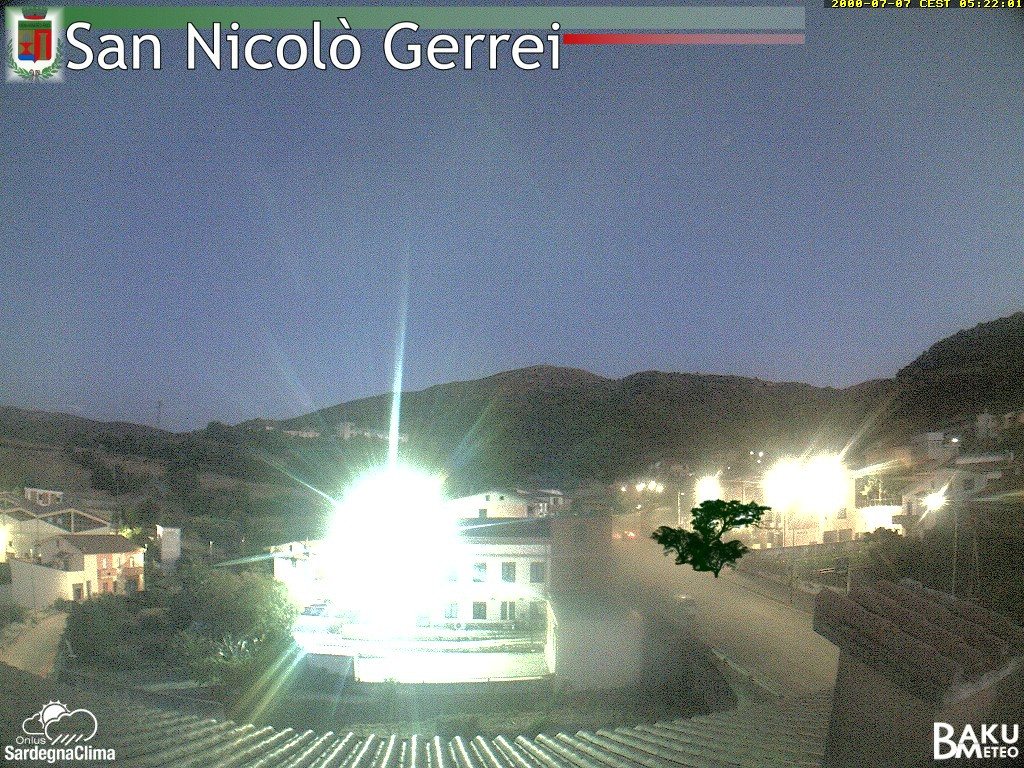 time-lapse frame, San Nicolò webcam