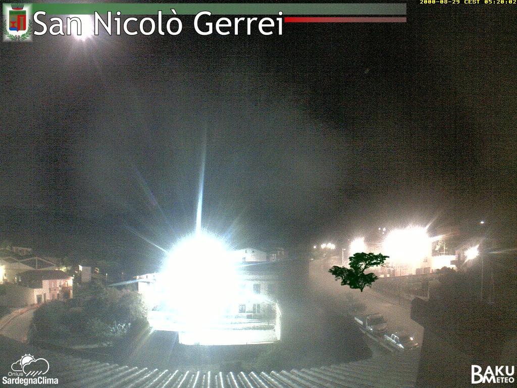 time-lapse frame, San Nicolò webcam