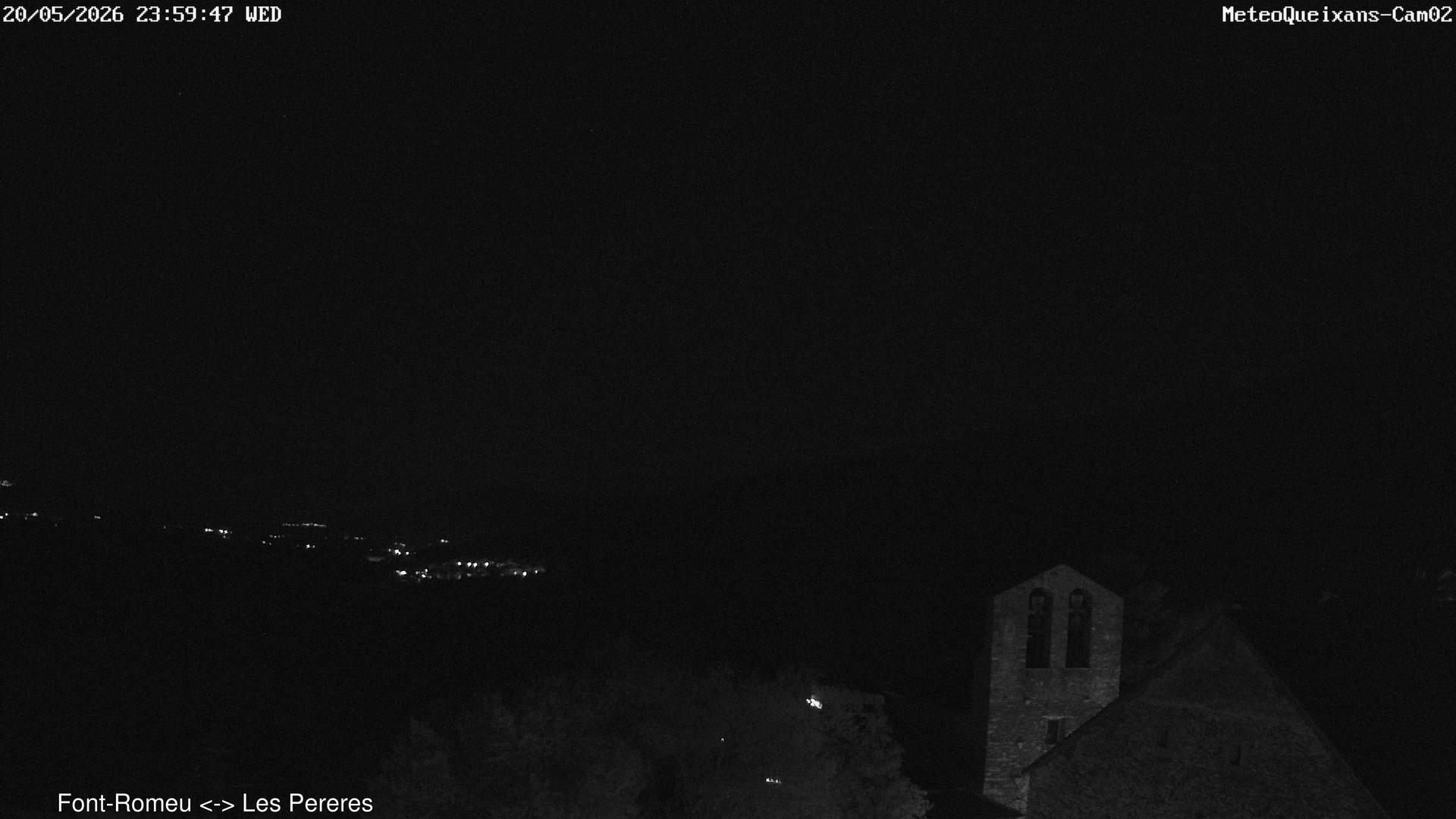 time-lapse frame, CAM02 - MeteoQueixans webcam