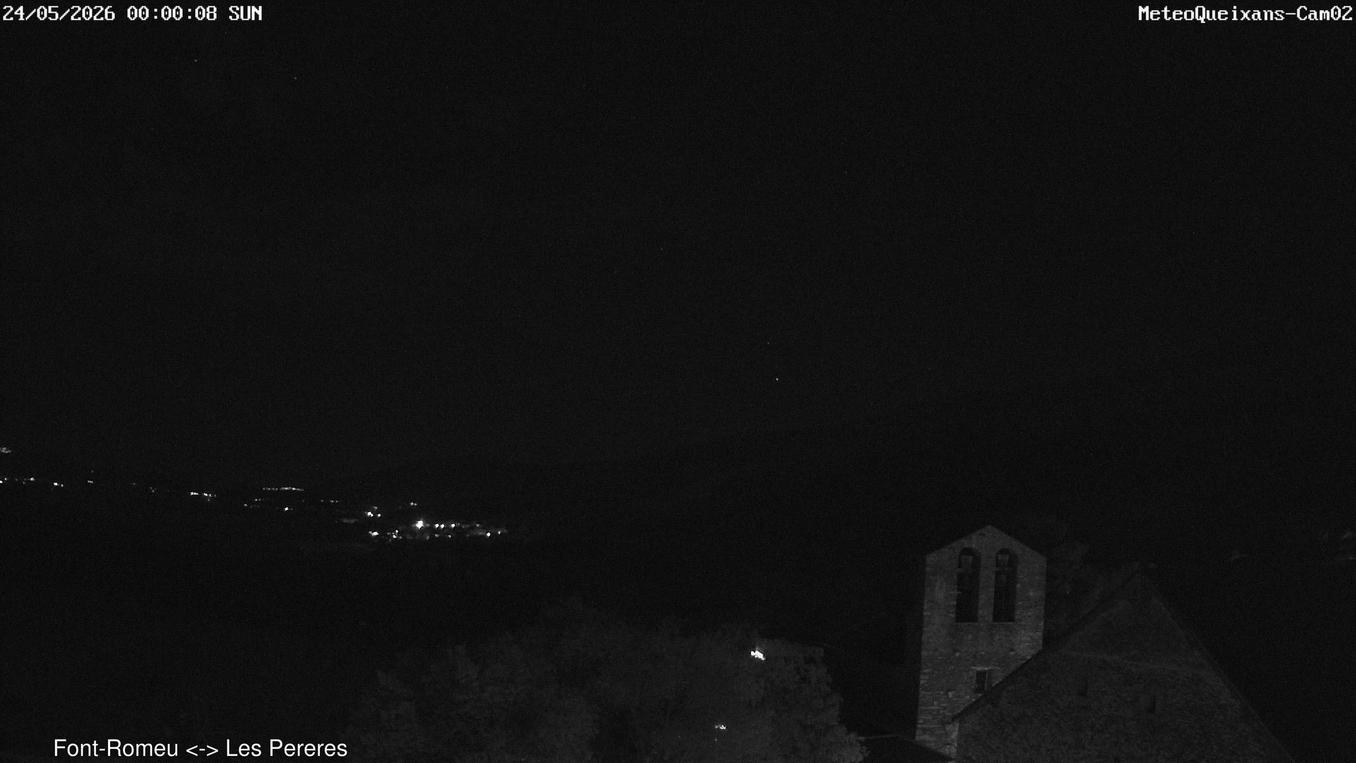 time-lapse frame, CAM02 - MeteoQueixans webcam