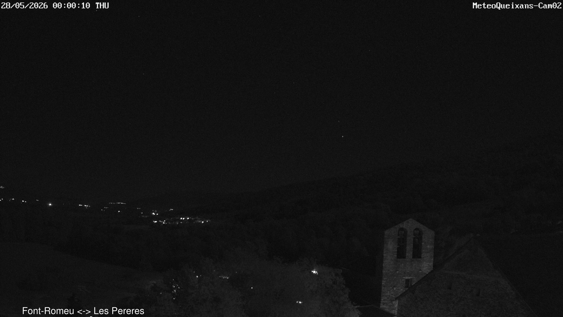 time-lapse frame, CAM02 - MeteoQueixans webcam