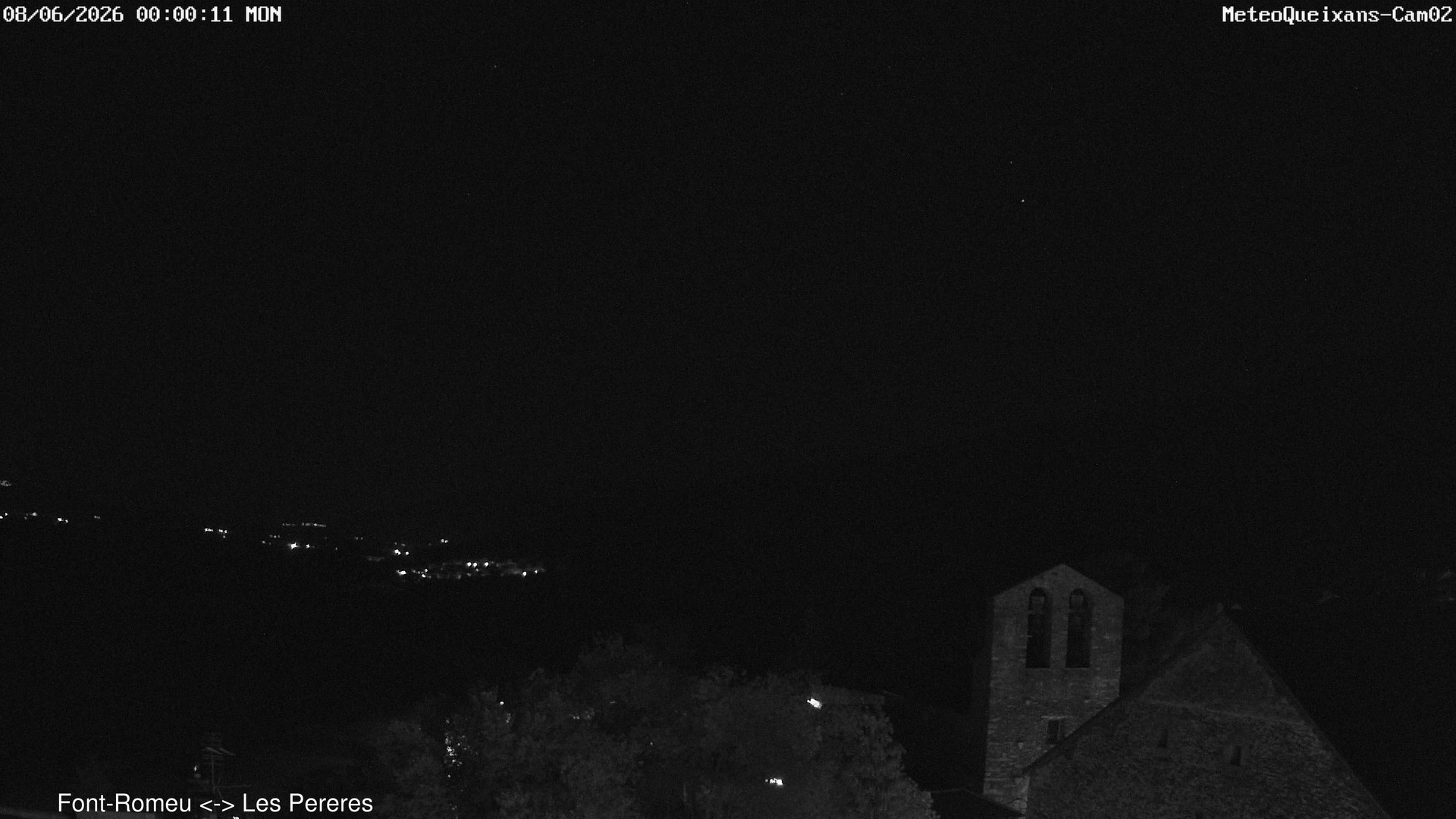 time-lapse frame, CAM02 - MeteoQueixans webcam