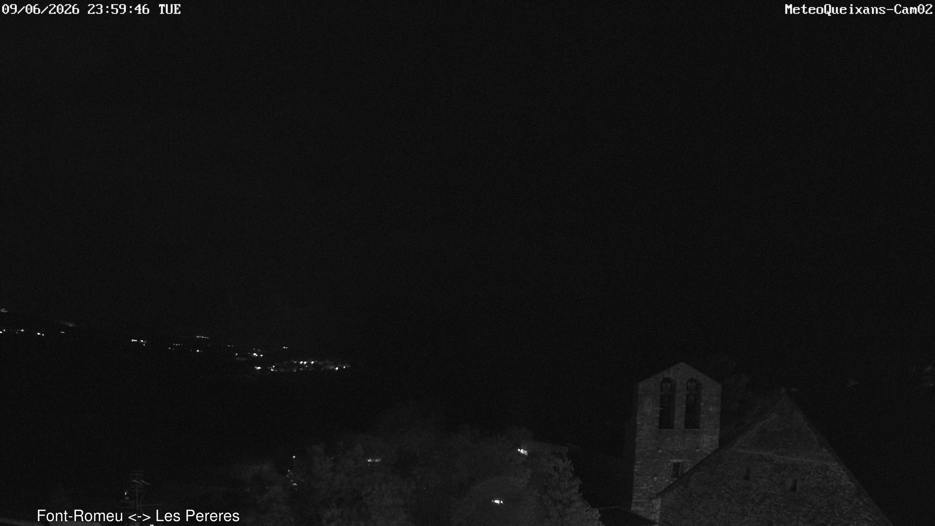time-lapse frame, CAM02 - MeteoQueixans webcam