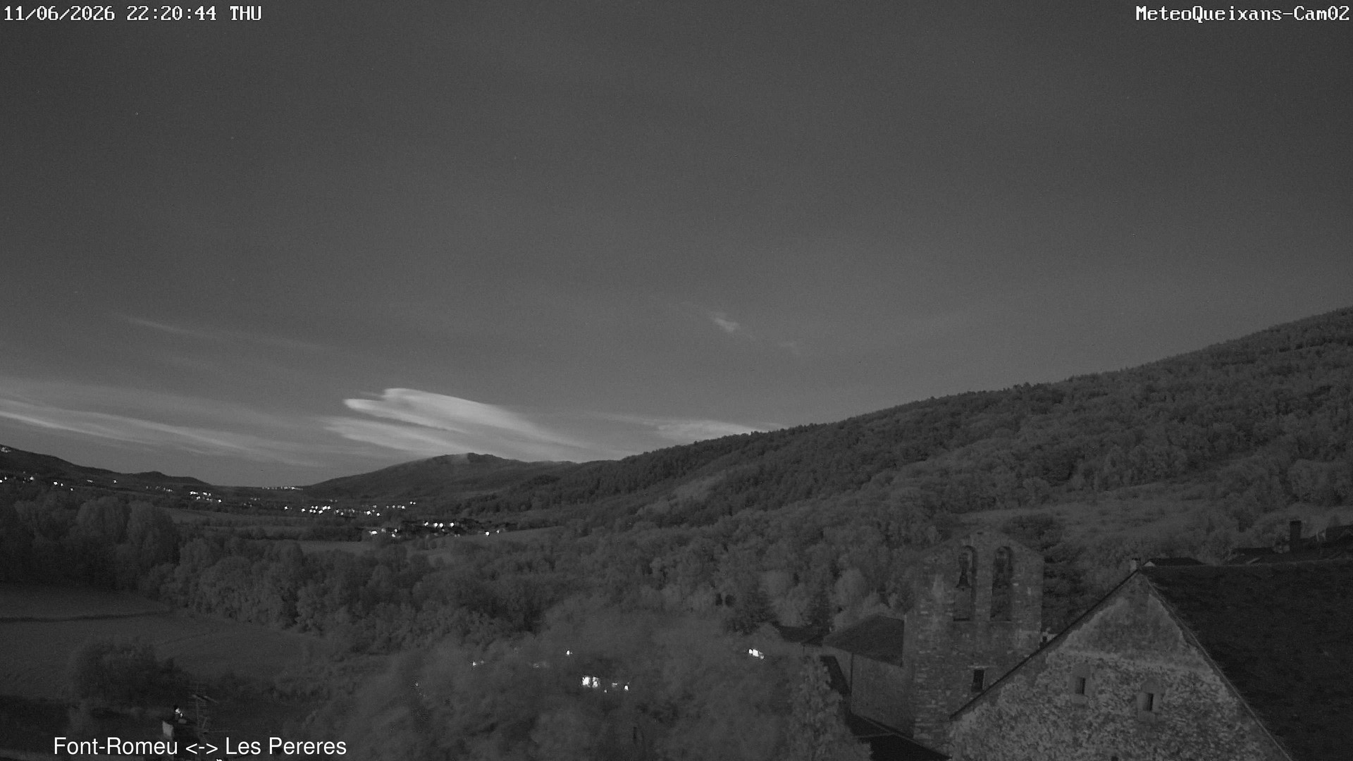 time-lapse frame, CAM02 - MeteoQueixans webcam