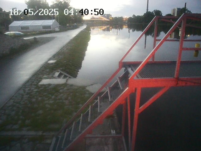 time-lapse frame, Troja - Warm Up webcam