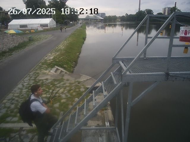 time-lapse frame, Troja - Warm Up webcam