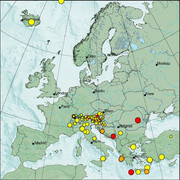 view from Erdbeben Europa on 2025-05-12