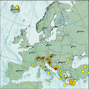 view from Erdbeben Europa on 2025-05-23