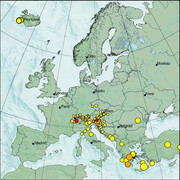 view from Erdbeben Europa on 2025-05-29