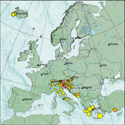 view from Erdbeben Europa on 2025-06-02