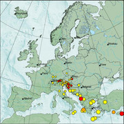 view from Erdbeben Europa on 2025-06-24