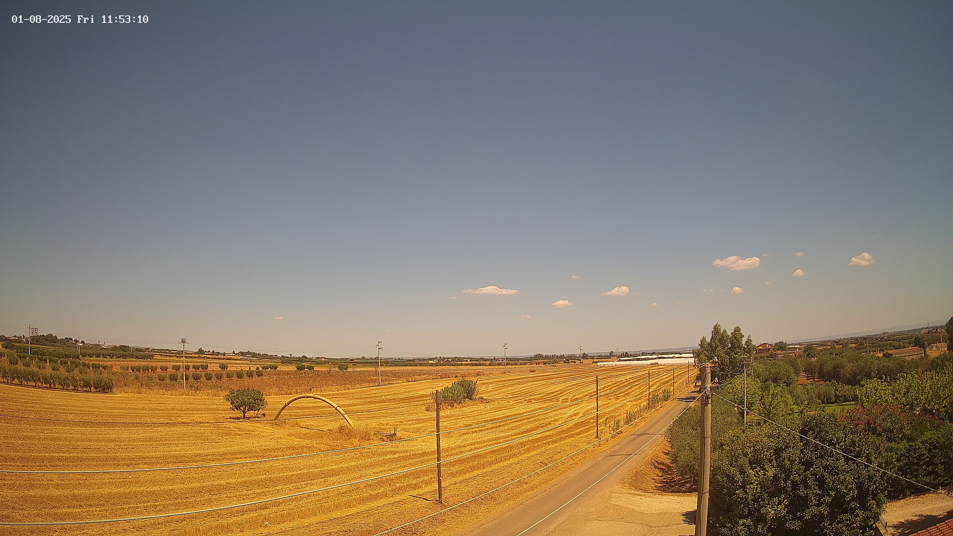 time-lapse frame, Webcam in Contrada Pucchieta, Marconia(MT) webcam