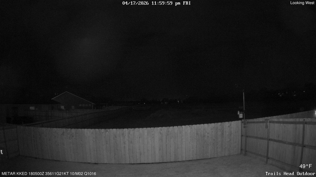 time-lapse frame, Thunder37 webcam