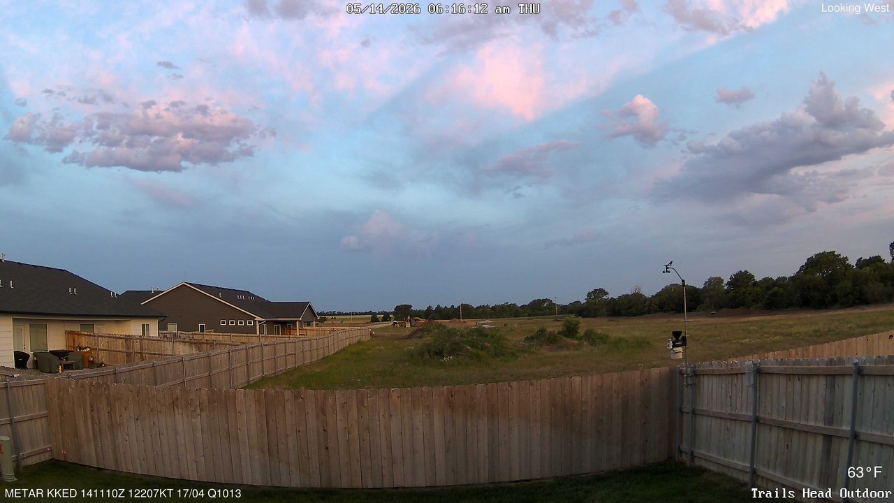 time-lapse frame, Thunder37 webcam