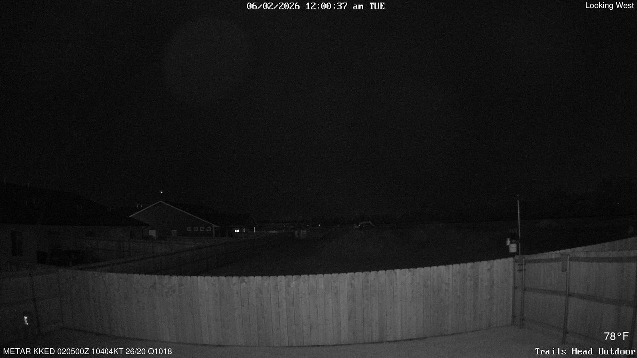 time-lapse frame, Thunder37 webcam