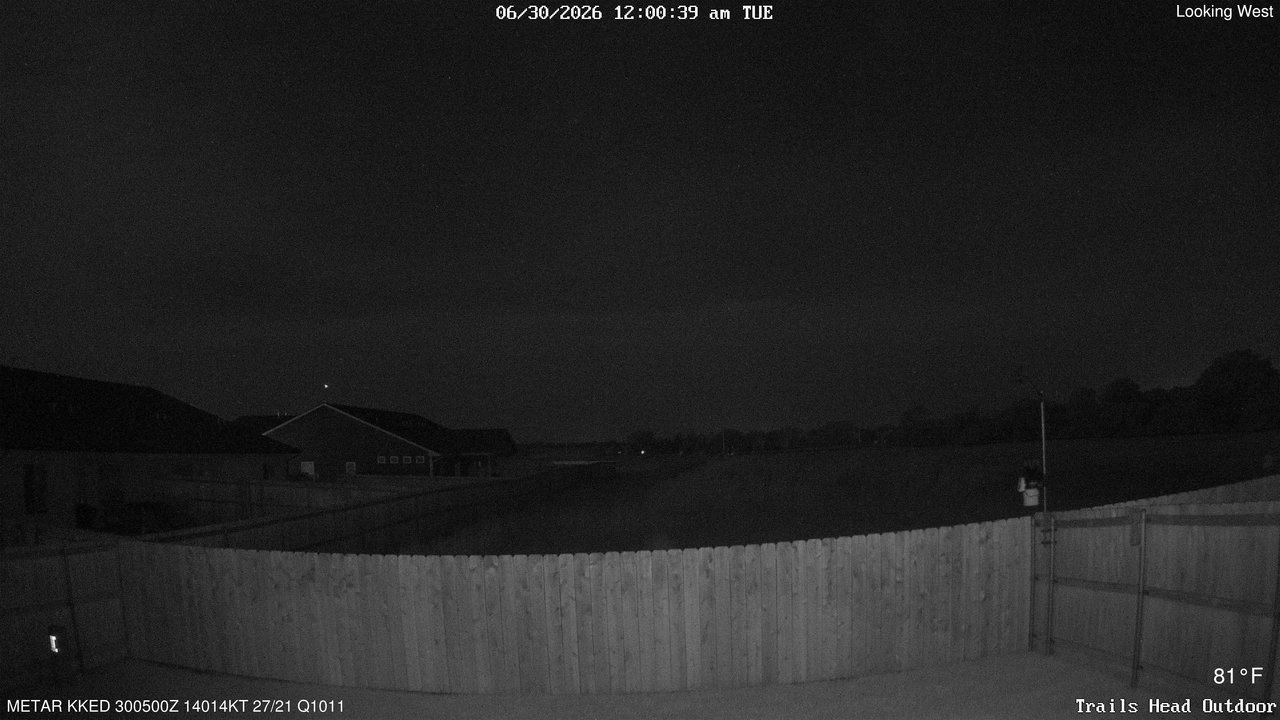 time-lapse frame, Thunder37 webcam