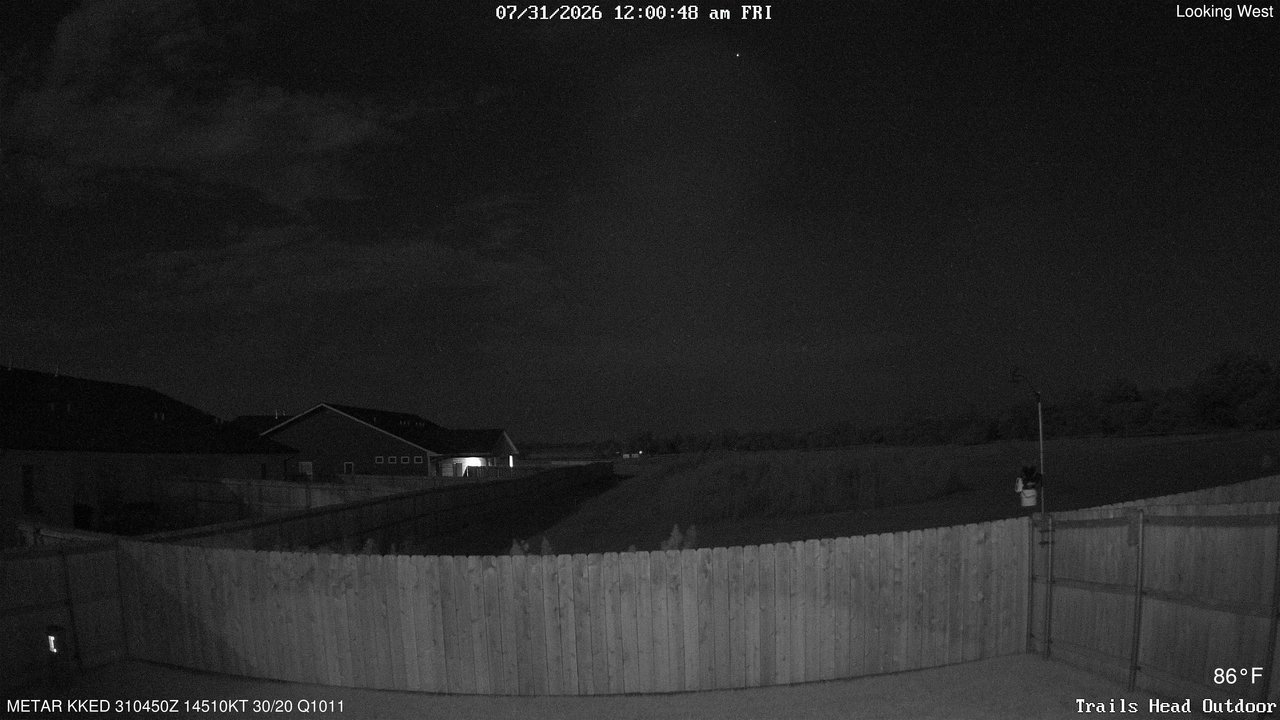 time-lapse frame, Thunder37 webcam