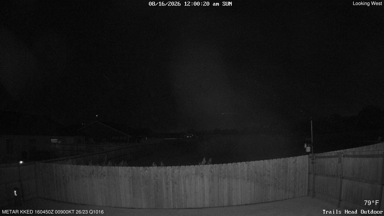 time-lapse frame, Thunder37 webcam