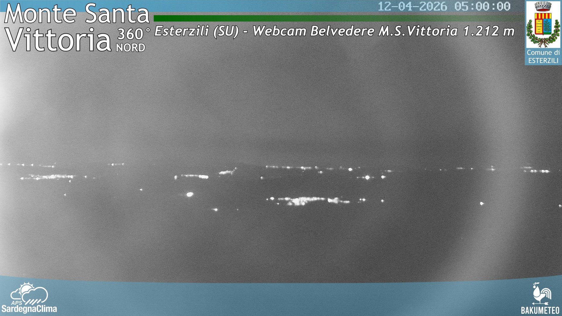 time-lapse frame, Asuni San Giovanni webcam