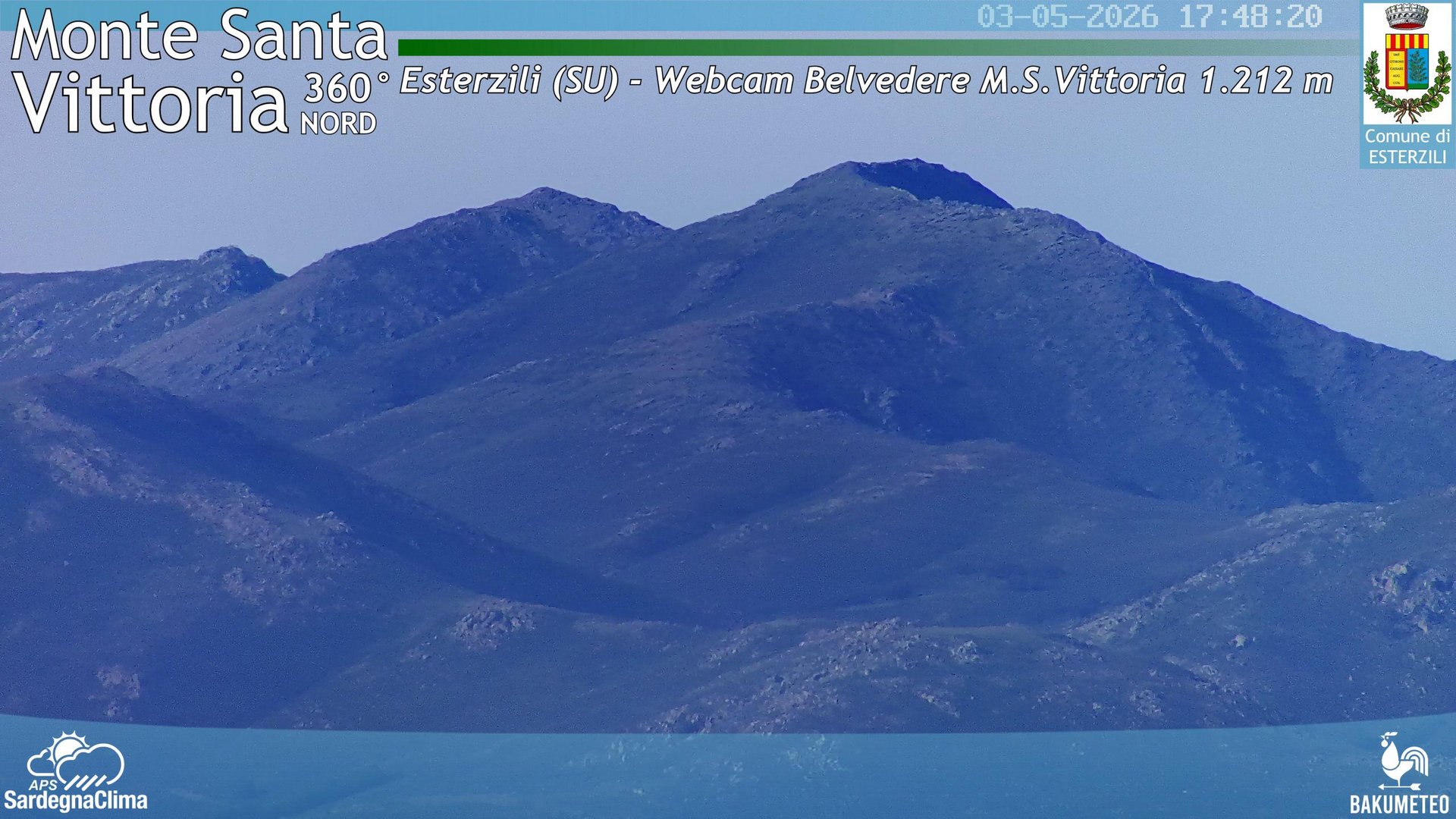 time-lapse frame, Asuni San Giovanni webcam