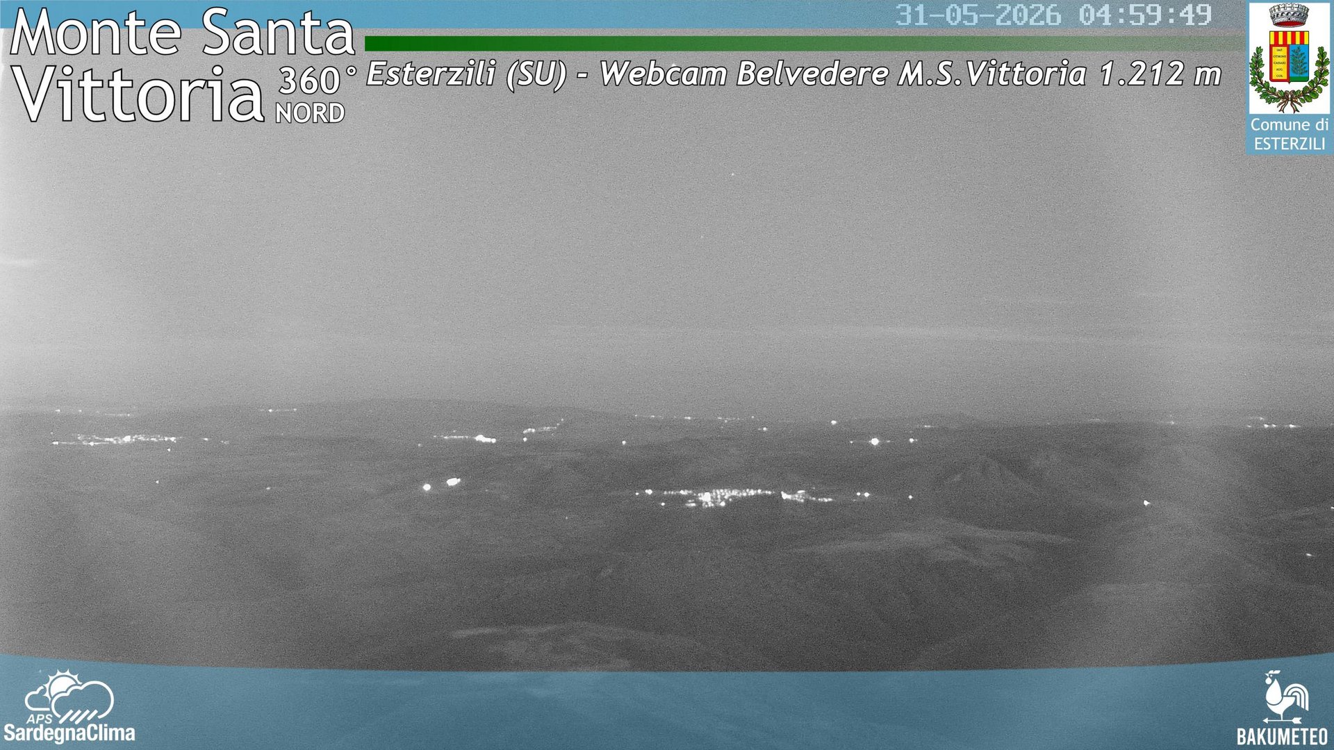 time-lapse frame, Asuni San Giovanni webcam