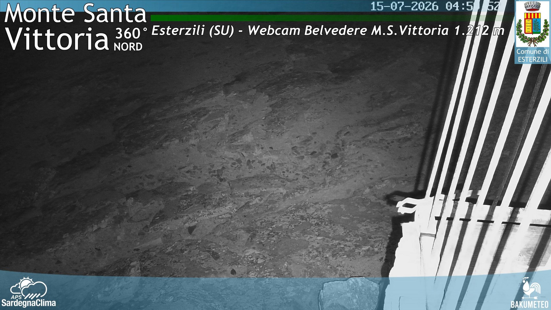 time-lapse frame, Asuni San Giovanni webcam