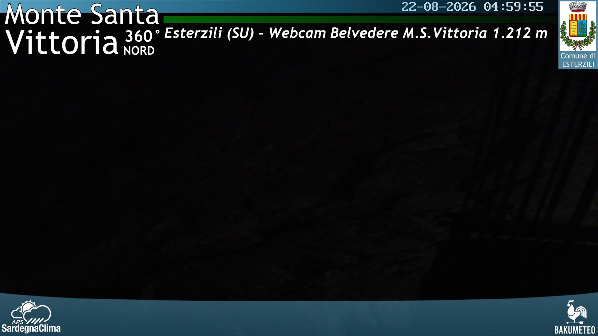 time-lapse frame, Asuni San Giovanni webcam