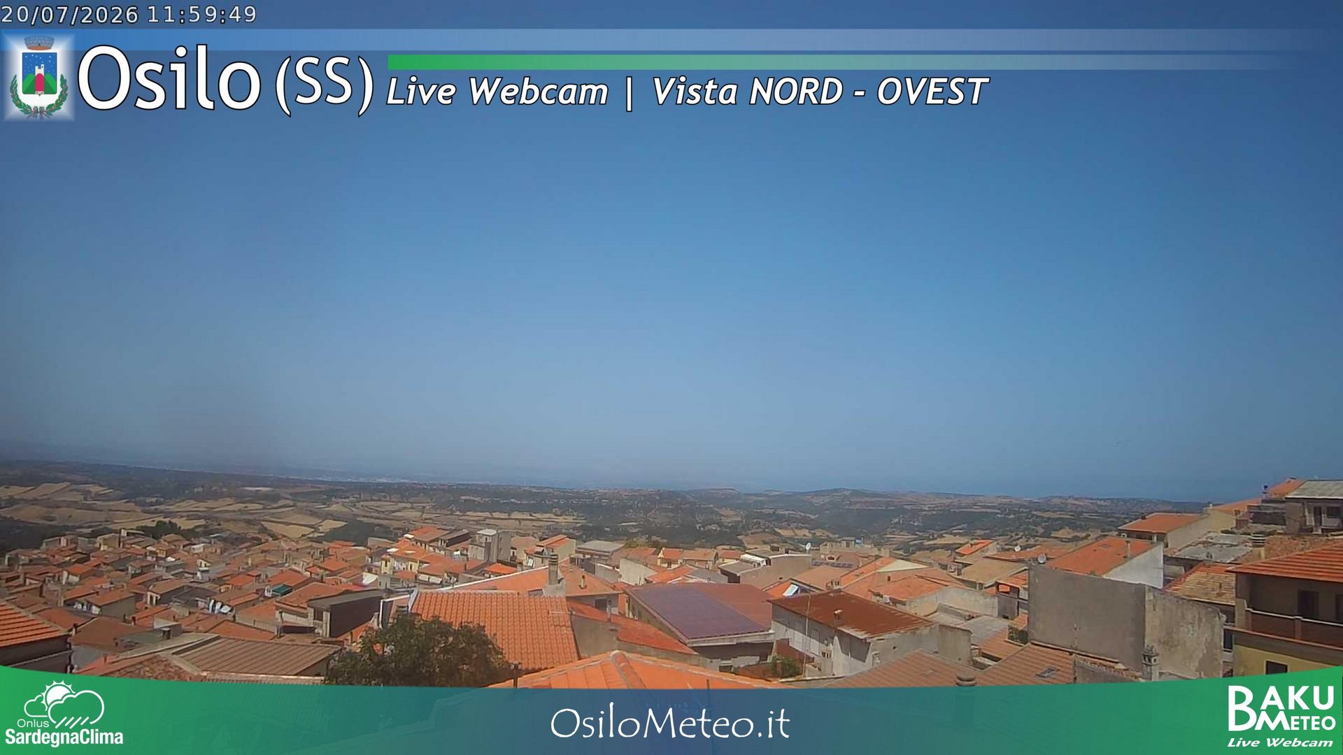 view from Osilo on 2026-07-20