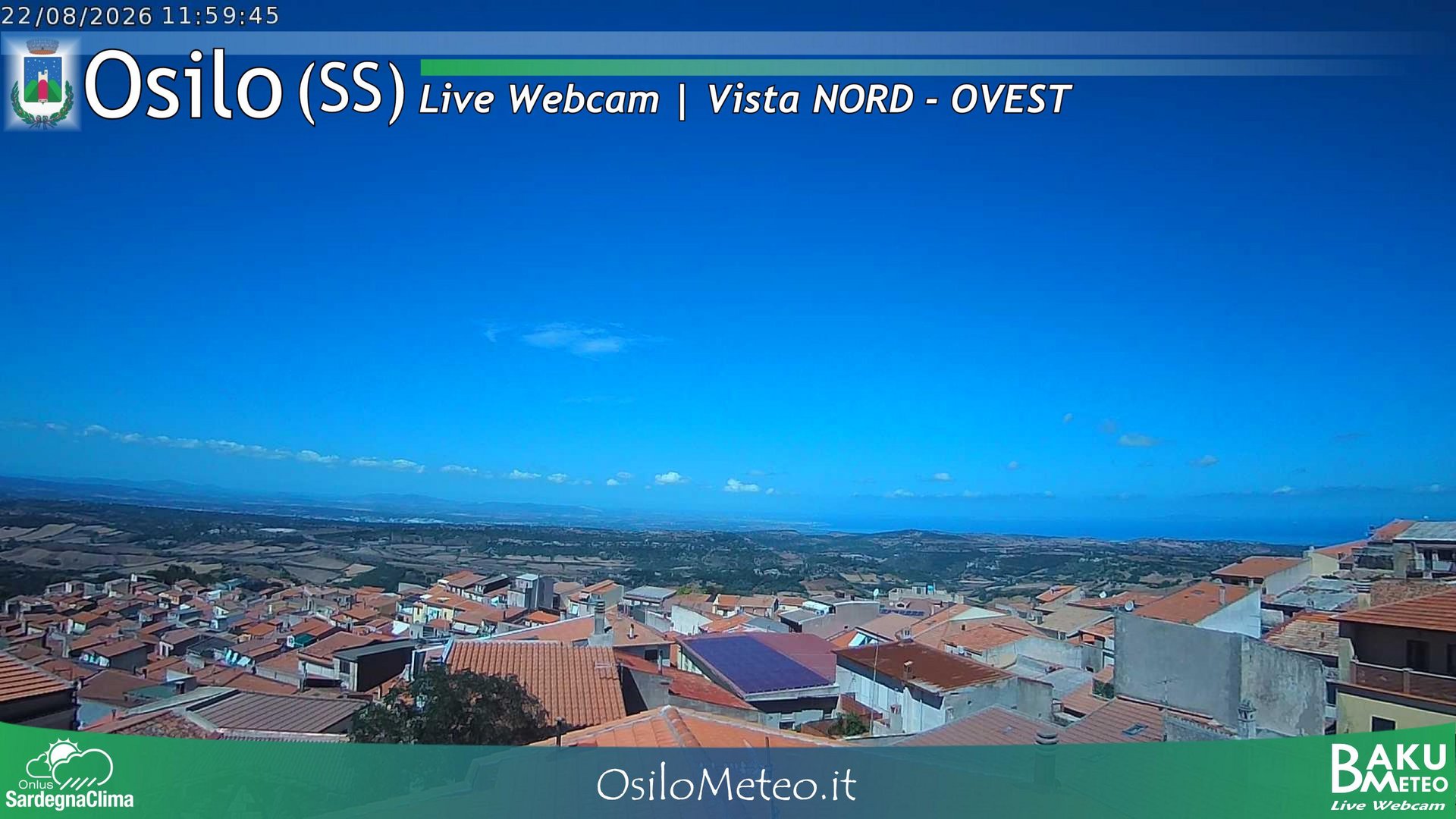 view from Osilo on 2026-08-22
