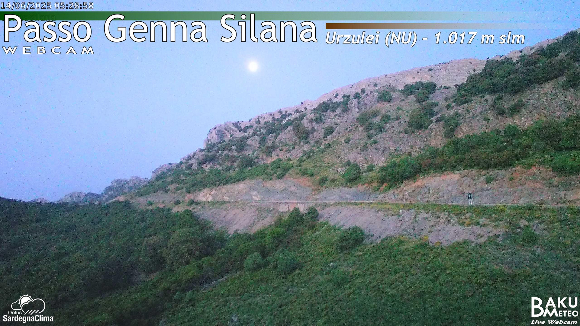 time-lapse frame, Genna Silana webcam