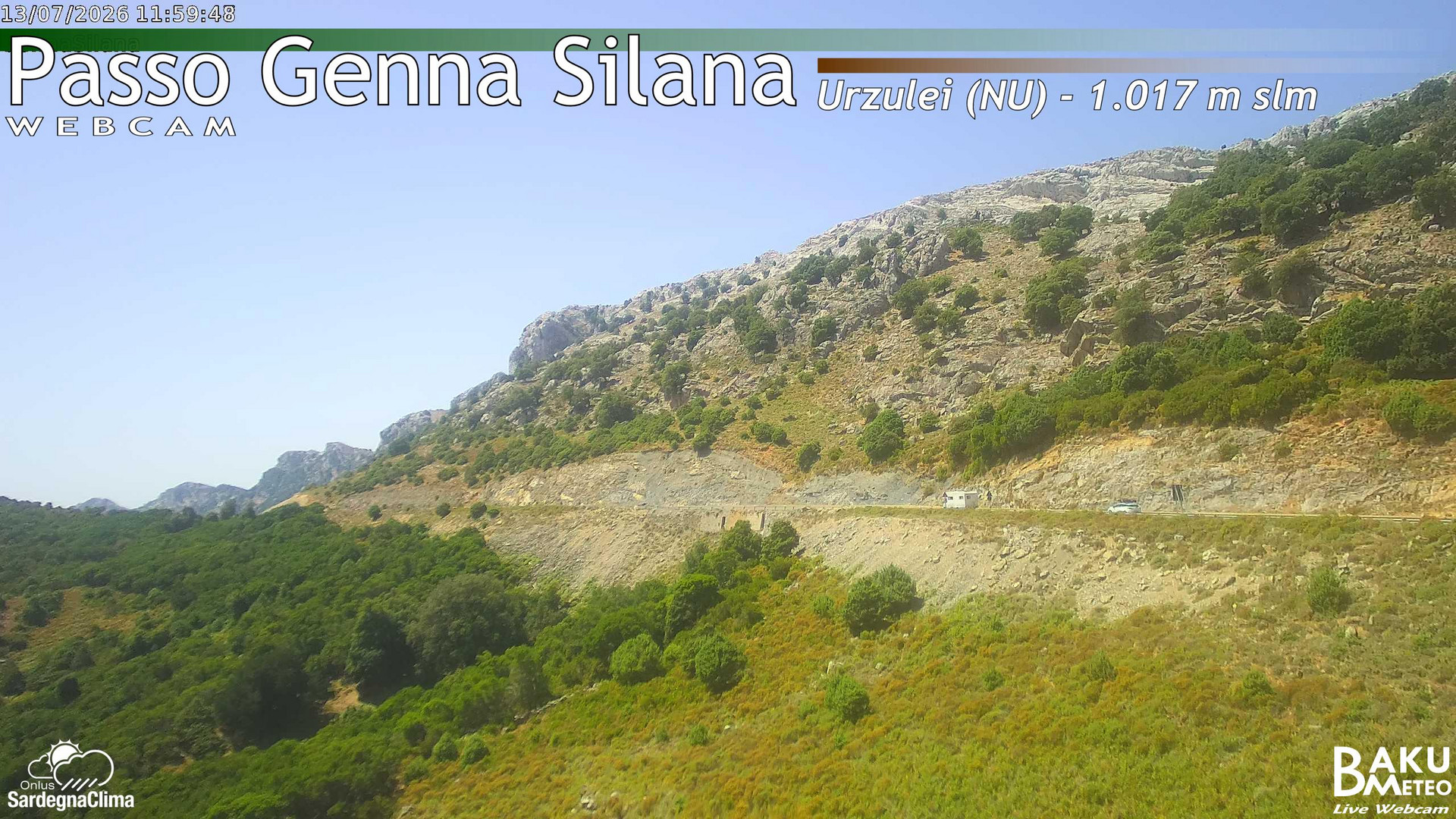 view from Genna Silana on 2026-07-13