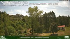 view from Monte Limbara Vallicciola on 2025-05-19