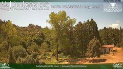 view from Monte Limbara Vallicciola on 2025-06-28