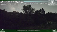 view from Monte Limbara Vallicciola on 2026-06-17