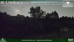 view from Monte Limbara Vallicciola on 2026-06-17