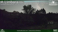 view from Monte Limbara Vallicciola on 2026-06-17