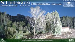 view from Monte Limbara Vallicciola on 2026-08-04