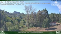 view from Monte Limbara Vallicciola on 2026-08-25